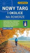 Okładka książki Mapa tur. Nowy Targ i okolice na rowerze 1:75 000