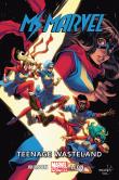 Ms Marvel T.9 Teenage Wasteland. Autor: G. Willow Wilson. Dadada.pl Okładka książki Ms Marvel T.9 Teenage Wasteland