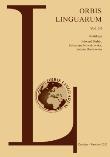 Okładka książki Orbis Linguarum, vol. 54