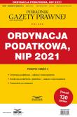 Ordynacja podatkowa NIP 2021. Autor:   Praca zbiorowa. Dadada.pl Okładka książki Ordynacja podatkowa NIP 2021