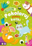 Okładka książki Pokoloruj psotne kotki