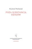 Okładka książki Poza substancją dziejów