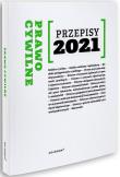 Przepisy 2021. Prawo Cywilne. Autor: Agnieszka Kaszok (red.). Dadada.pl Okładka książki Przepisy 2021. Prawo Cywilne