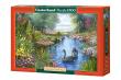 Okładka książki Puzzle 1500 Czarne łabędzie CASTOR