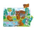 Opakowanie Puzzle 21 ramkowe Niedźwiadki DOPR300221