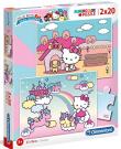Opakowanie Puzzle 2x20 Super Kolor Hello Kitty