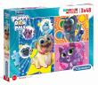 Opakowanie Puzzle 3x48 Super Kolor Puppy Dog Pals