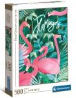 Opakowanie Puzzle 500 HQ Fantastic Animals Flamingos