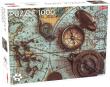 Opakowanie Puzzle Mapa morza z kompasem 1000