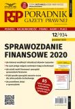 Opakowanie Sprawozdanie finansowe 2020