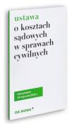 Okładka książki Ustawa o kosztach sądowych 30.01.2020