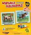 Opakowanie Wypukła kolorowanka Konie - Appaloosa + Hanowerski
