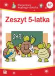 Okładka książki Zeszyt 5-latka. Elementarz mądrego dziecka