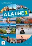 Okładka książki A la une 1 podręcznik + CD LEKTORKLETT