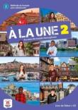 Okładka książki A la une 2 podręcznik + CD LEKTORKLETT