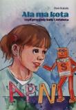 Ala ma kota czyli przygody Sally i Alfabota. Autor: Piotr Rokicki. Dadada.pl Okładka książki Ala ma kota czyli przygody Sally i Alfabota
