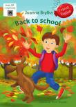Back to school. I speak English. Autor: Joanna Bryłka, Brydak Piotr. Dadada.pl Okładka książki Back to school. I speak English