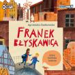 CD MP3 Franek Błyskawica. Autor: AGNIESZKA ŚLADKOWSKA. Dadada.pl Okładka książki CD MP3 Franek Błyskawica