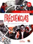 Frecuencias B1. Ćwiczenia. Autor: Guerrero Amelia, Oliva Carlos. Dadada.pl Okładka książki Frecuencias B1. Ćwiczenia