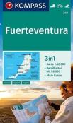 Fuerteventura 1:50 000 Kompass. Autor: praca zbiorowa. Dadada.pl Okładka książki Fuerteventura 1:50 000 Kompass