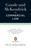 Okładka książki Goode and McKendrick on Commercial Law 6th Edition