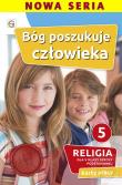 Katechizm SP 5 Bóg poszukuje człowieka KP GAUDIUM. Autor: red. ks. Waldemar Janiga. Dadada.pl Okładka książki Katechizm SP 5 Bóg poszukuje człowieka KP GAUDIUM