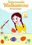 Kolorowanka Wielkanocna. Święconka. Autor: praca zbiorowa. Dadada.pl Okładka książki Kolorowanka Wielkanocna. Święconka