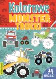 Kolorowe monster trucki. Autor: Opracowanie zbiorowe. Dadada.pl Okładka książki Kolorowe monster trucki