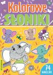 Okładka książki Kolorowe słoniki