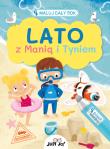 Lato z Manią i Tyniem Malowanka z pisakiem wodnym. Autor: Agnieszka Matz. Dadada.pl Okładka książki Lato z Manią i Tyniem Malowanka z pisakiem wodnym