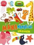 Okładka książki Maxinaklejki. Zwierzęta
