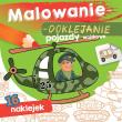 Pojazdy wojskowe. Malowanie-doklejanie. Autor: Opracowanie zbiorowe. Dadada.pl Okładka książki Pojazdy wojskowe. Malowanie-doklejanie
