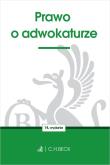 Prawo o adwokaturze. Autor: Irena Brignull. Dadada.pl Okładka książki Prawo o adwokaturze