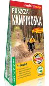 Puszcza Kampinoska laminowana mapa turystyczna 1:40 000. Autor:   Praca zbiorowa. Dadada.pl Okładka książki Puszcza Kampinoska laminowana mapa turystyczna 1:40 000