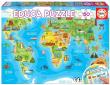 Opakowanie Puzzle 150 Mapa świata dla dzieci (Turystyka) G3