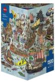 Opakowanie Puzzle 1500 Regaty (Puzzle+plakat)