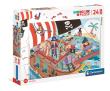 Opakowanie Puzzle 24 maxi super color Piraci 24209