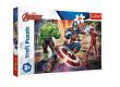 Opakowanie Puzzle 24 maxi W świecie Avengersów TREFL