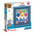 Opakowanie Puzzle 60 frame me up Rekinki  38807