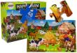 Opakowanie Puzzle Układanka Farma Zwierzęta 48 elem