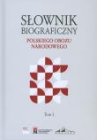 Słownik biograficzny polskiego obozu.. T.1. Autor: Krzysztof Kawęcki. Dadada.pl Okładka książki Słownik biograficzny polskiego obozu.. T.1
