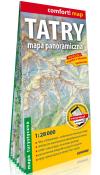 Tatry Mapa panoramiczna laminowana mapa turystyczna; 1 : 28 000. Autor: praca zbiorowa. Dadada.pl Okładka książki Tatry Mapa panoramiczna laminowana mapa turystyczna; 1 : 28 000