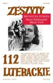Okładka książki Zeszyty literackie 112 4/2010