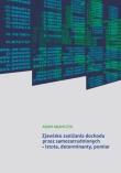 Okładka książki Zjawisko zaniżania dochodu przez samozatrudnionych