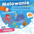 Zwierzęta wodne. Malowanie-doklejanie. Autor: Opracowanie zbiorowe. Dadada.pl Okładka książki Zwierzęta wodne. Malowanie-doklejanie