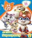 Okładka książki 44 Koty 5 Superpsoty