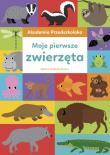 Akademia Przedszkolaka. Moje pierwsze zwierzęta. Autor: Dorina Auksztulewicz. Dadada.pl Okładka książki Akademia Przedszkolaka. Moje pierwsze zwierzęta