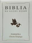 Okładka książki Biblia na każdy dzień. Chrzest złoto