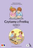 Czytamy z Fretką cz.2 Dzieci. Sylaby 1. Autor: Elżbieta Konopacka, Anna Rutkowska-Zielińska. Dadada.pl Okładka książki Czytamy z Fretką cz.2 Dzieci. Sylaby 1