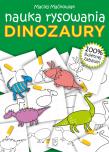 Dinozaury. Nauka rysowania. Autor: Maćkowiak Maciej. Dadada.pl Okładka książki Dinozaury. Nauka rysowania